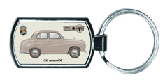 Austin A30 4 door saloon 1952 version Keyring 4